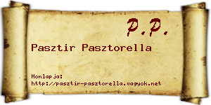 Pasztir Pasztorella névjegykártya